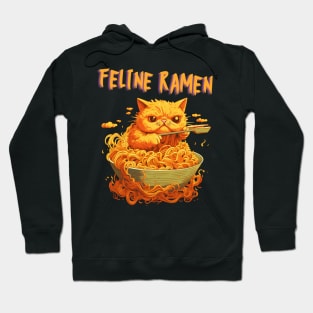 Feline Ramen Hoodie